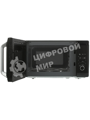 Микроволновая печь Sharp R2852RK черный/серебристый, 20 л, 800 Вт, переключатели - кнопки, поворотный механизм