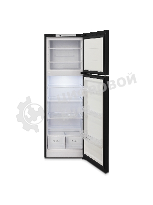 Холодильник Бирюса Б-B6039 черный двухкамерный 240/80л морозилка сверху