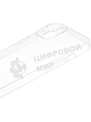 Чехол (клип-кейс) BoraSCO для Apple iPhone 15 Plus прозрачный