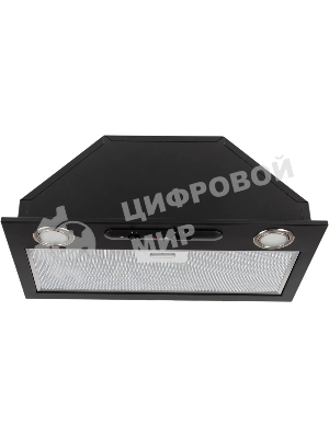 Вытяжка встраиваемая Elikor Врезной блок 52П-400-П3Д черный, 50 см, 400 куб. м/ч, 55 дБ