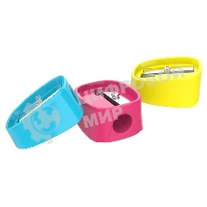 Точилка для карандашей ручная Deli ER00803 U-touch, 1 отверстие, пластик, ассорти, туба