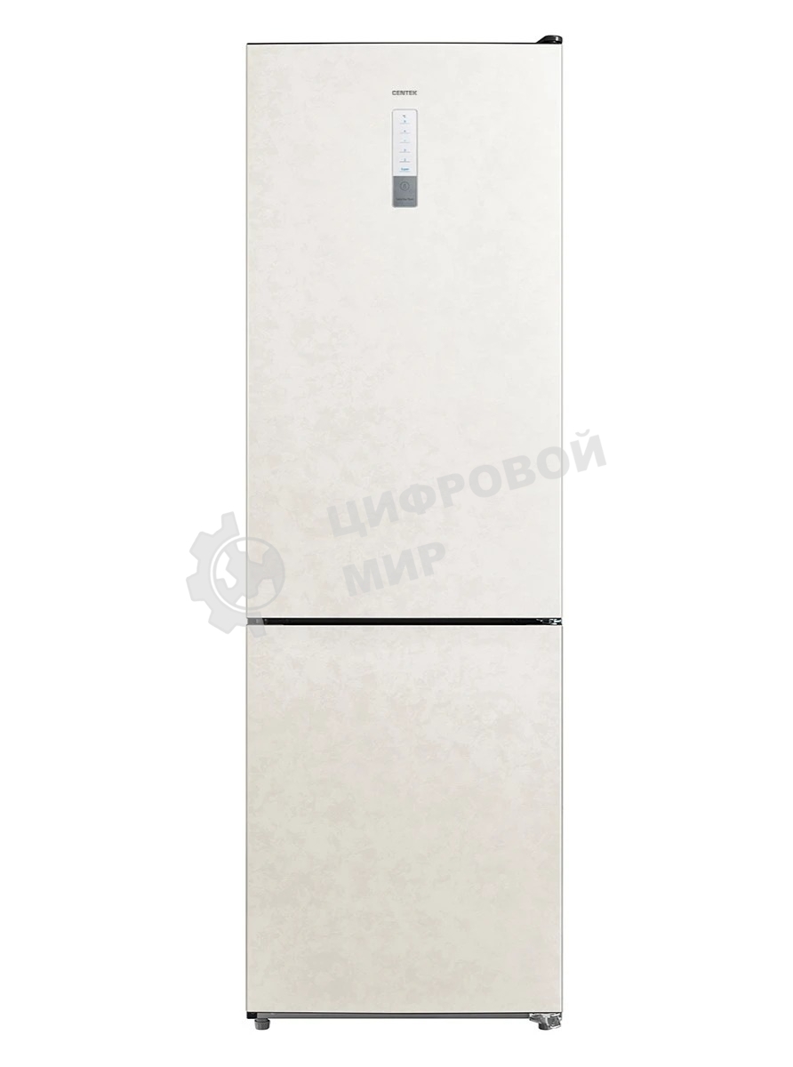 Холодильник Centek CT-1722 бежевый двухкамерный 230/88 л морозилка снизу, No Frost