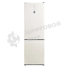 Холодильник Centek CT-1722 бежевый двухкамерный 230/88 л морозилка снизу, No Frost