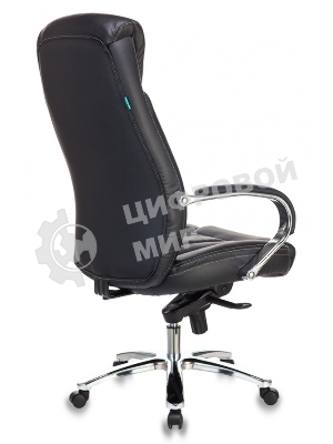 Кресло Бюрократ T-9922SL/BLACK черный, кожа