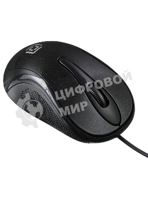 Мышь проводная Oklick 385M черный, 1000 dpi, USB, кнопки - 3