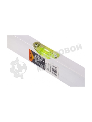 Уровень алюминиевый Sparta 400 мм, 2 глазка, линейка