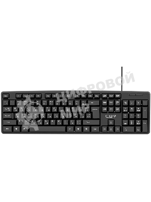 Клавиатура проводная CBR KB 100, USB, черный