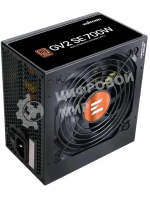 Блок питания Zalman ZM700-GV2SE 700 Вт, 80 PLUS BRONZE, 120 мм, немодульный, черный