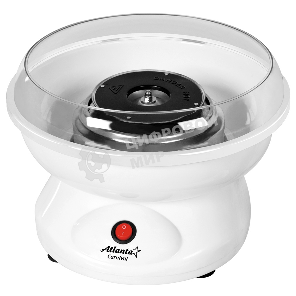 Аппарат для сахарной ваты Atlanta, ATH-3421, 500Вт белый