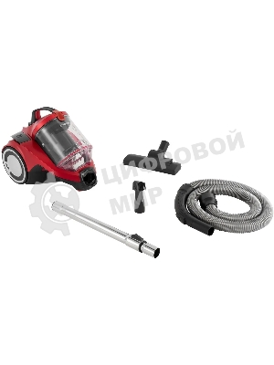 Пылесос Starwind SCV2081 красный/черный, 350/2000 Вт, уборка сухая, пылесборник контейнер 3.5 л