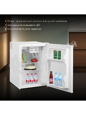 Холодильник Hyundai CO1002 белый однокамерный 65л