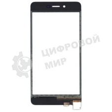 Сенсорное стекло (тачскрин) для Highscreen Easy S/Easy S Pro, черное