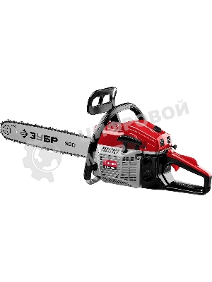 Бензопила Зубр ПБЦ-М62-50, 62 см3, шина 50 см