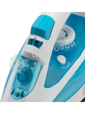 Утюг Maxwell MW-3055B белый/голубой 2200W