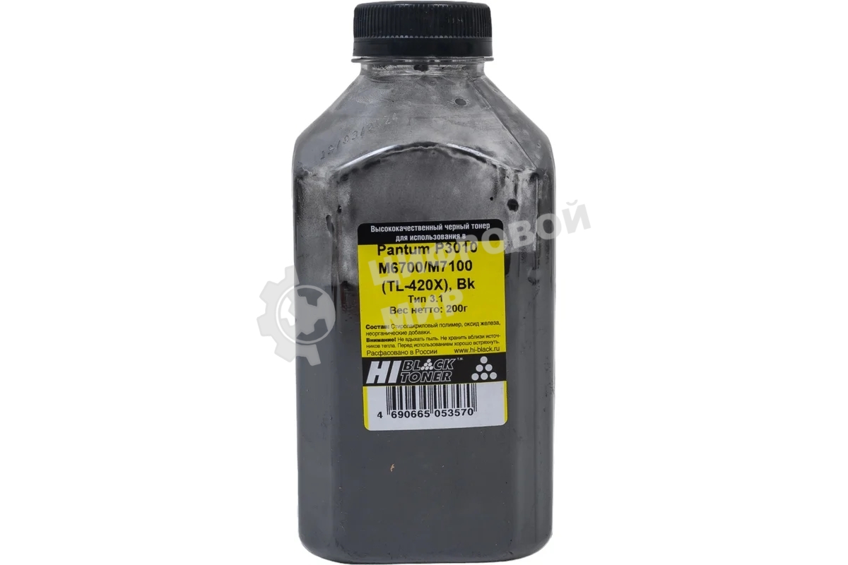 Заправочный комплект Hi-Black для Pantum TL-420X P3010/M6700/M7100, 6 k + 1 чип, Bk