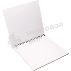 Скетчпад Silwerhof 20л. 190x190 мм Неон 4 дизайна, гребень