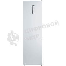 Холодильник Haier CEF537AWD белый двухкамерный 263/105 л морозилка снизу, No Frost