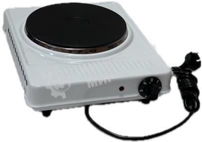 Плита настольная электрическая Брест ЭПЧ 1-1,5/220, 1 конф. белая, чугунный блин