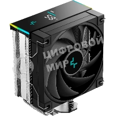 Устройство охлаждения(кулер) Deepcool AK400 Digital SE Soc-AM5/AM4/1200/1700/1851 черный 4-pin 19-28dB Al+Cu LCD 220W 812gr Ret (R-AK400-BKADMN-GJD)