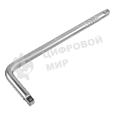 Вороток Г-образный Denzel 450x150 мм, квадрат 3/4