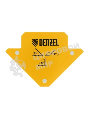 Фиксатор магнитный для сварочных работ Denzel усилие 25 LB