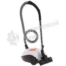 Пылесос Centek CT-2503 белый/оранжевый, 400/2000 Вт, уборка сухая, пылесборник мешок 2.5 л