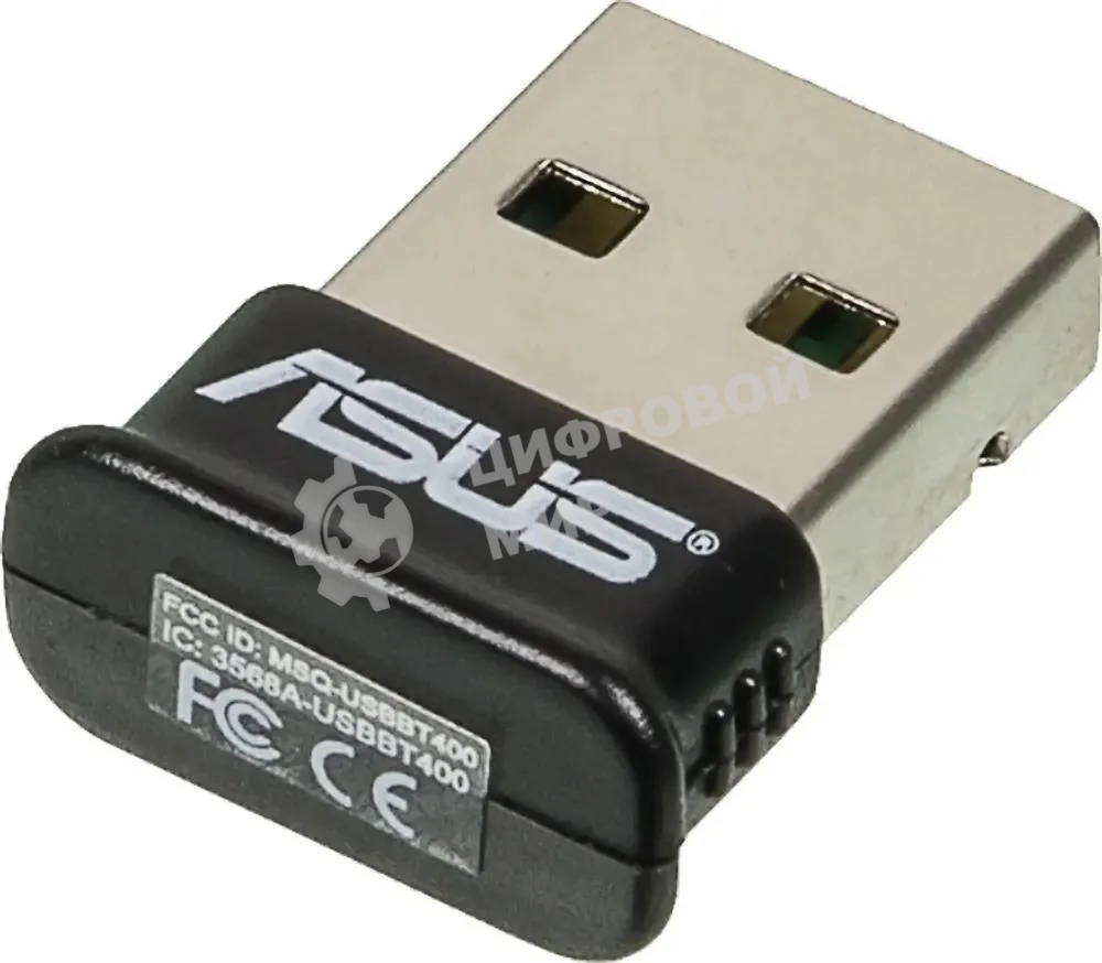 Сетевой адаптер Bluetooth ASUS USB-BT400 USB 2.0, 3 Мбит/с, радиус 10 м