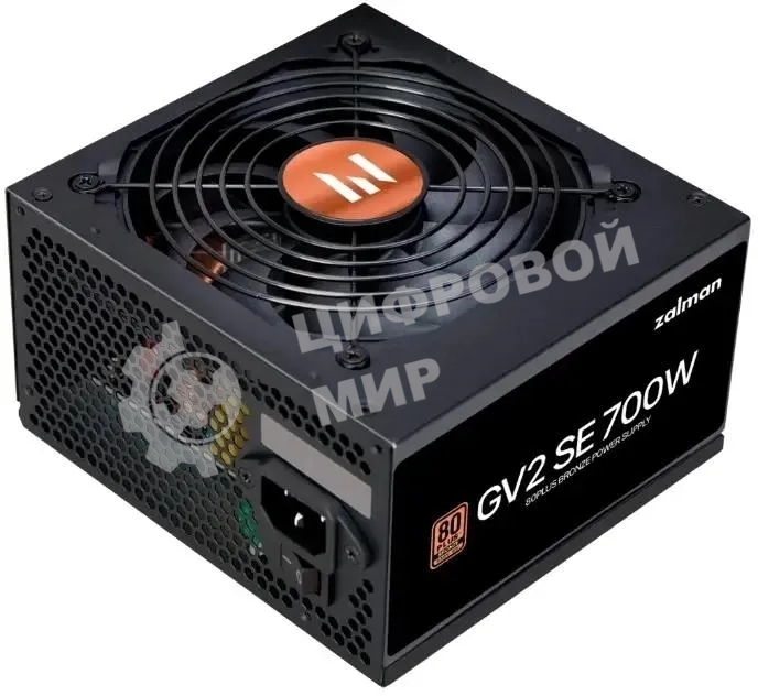 Блок питания Zalman ZM700-GV2SE 700 Вт, 80 PLUS BRONZE, 120 мм, немодульный, черный