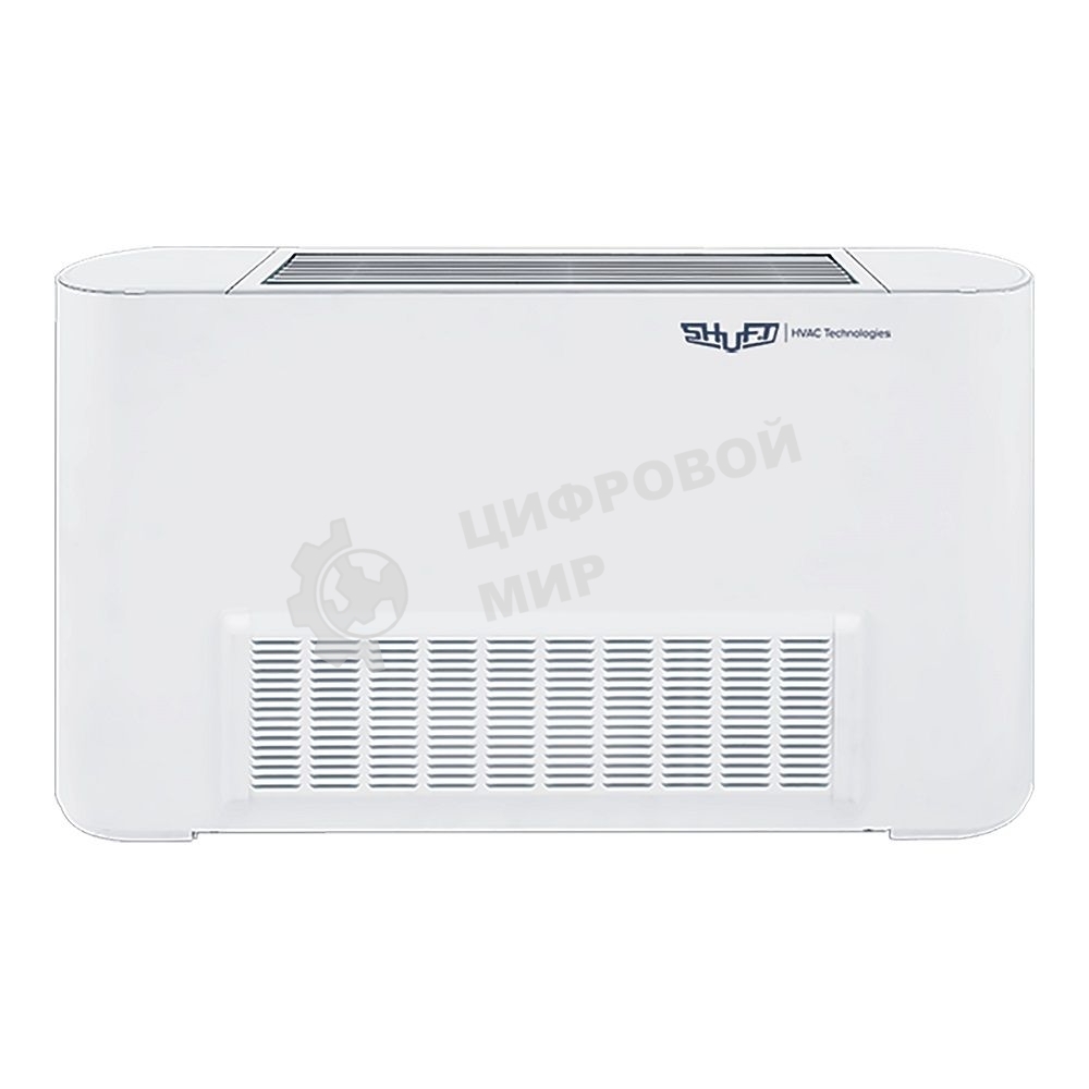 Фанкойл напольно-потолочный Shuft SFF-450 380 м³/час, 380 л/час, 45 м², 4,3/5,5 кВт, 39 дБ