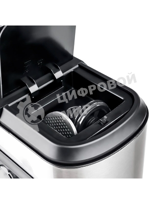 Мясорубка электрическая Centek CT-1623 серый, 2200 Вт, 2.2 кг/мин, реверс, защита от перегрузки, металлический лоток, насадки - 4