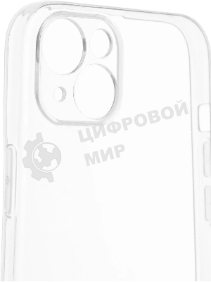 Чехол (клип-кейс) BoraSCO для Apple iPhone 15 Plus прозрачный