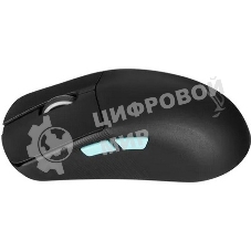 Мышь беспроводная/проводная ASUS ROG Harpe Ace Aim Lab Edition черный, 36000 dpi, радиоканал, Bluetooth, USB, кнопки - 5