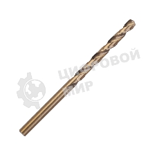 Сверло PATRIOT EXPERT по металлу, Р6М5К5, 4,5 мм, 1 шт в блистере