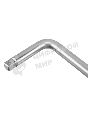 Вороток Г-образный Denzel 450x150 мм, квадрат 3/4