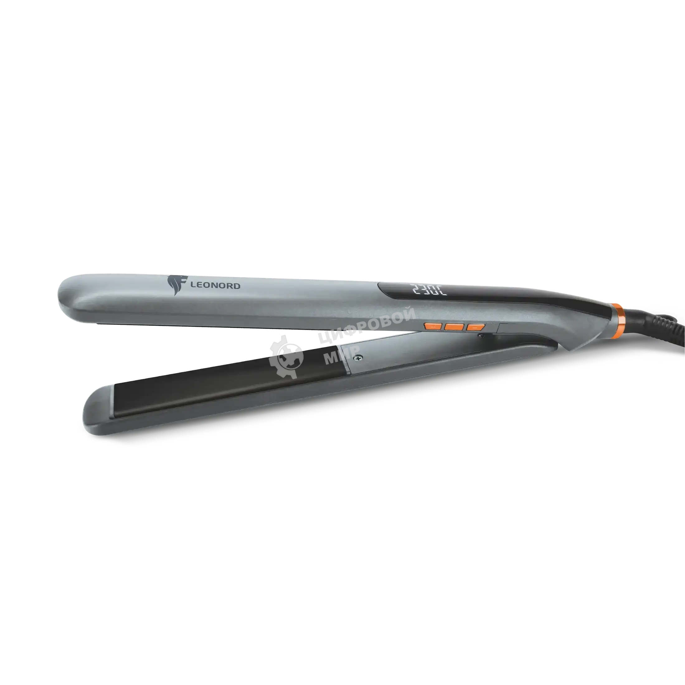 Выпрямитель для волос Leonord LE-1280 серый, 25 мм, 80-230 °C, 16 режимов
