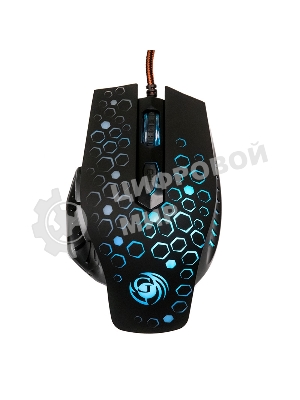 Мышь проводная Dialog Gan-Kata MGK-11U черный, 2400 dpi, USB, кнопки - 6