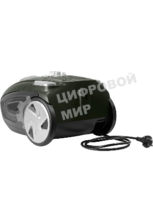 Пылесос Aresa AR-2402 зеленый, 380/1800 Вт, уборка сухая, пылесборник мешок 3,5 л