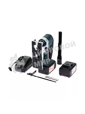 Лобзик электрический профессиональный бесщеточный KLPRO KLDT18B-80 (18В, Li-ion-2шт, 8.0А·ч, патрубок для пылесоса, полотна (дерево/металл, З/У-4А, кейс)