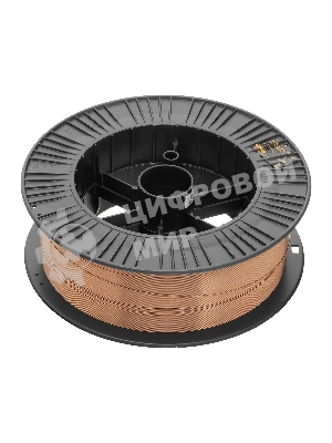 Омедненная проволока Denzel ER70S-6, диам. 1 мм, 15 кг, диам. катушки D300