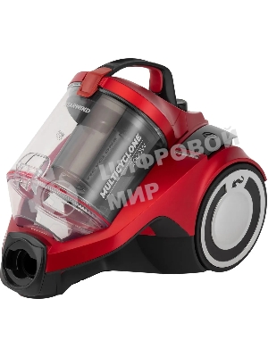 Пылесос Starwind SCV2081 красный/черный, 350/2000 Вт, уборка сухая, пылесборник контейнер 3.5 л