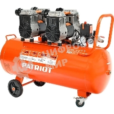 Компрессор поршневой безмасляный Patriot WO 80-360, 360 л/мин, 8 бар, 2200 Вт, 80 л, быстросъем и 