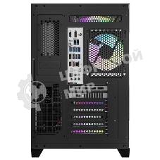 Компьютерный корпус Formula V Line Crystal Z6 Black, ATX, Left & Front & Bevel side Tempered Glass, TYPE-C*1, USB3.0*2