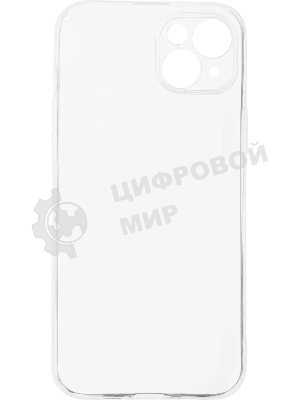 Чехол (клип-кейс) BoraSCO для Apple iPhone 15 Plus прозрачный