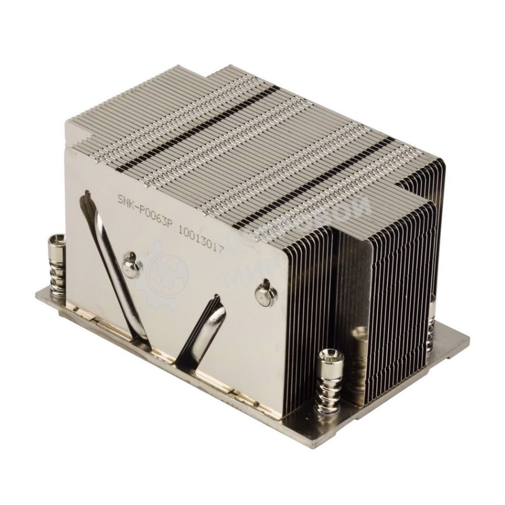 Пассивный кулер Alseye ASASP3-P4HCA2U-JYP21 серебристый, алюминий/медь, 165 Вт