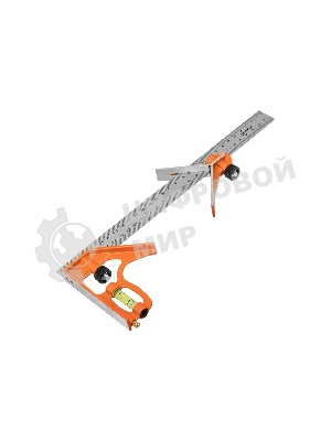 Угольник Sparta 300 мм, металлический, комбинированный