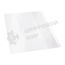 Обложка Silwerhof Монстрики, с липким слоем (набор 5шт), полипропилен, 70мкм, гладкая, прозрачная, 270х490мм