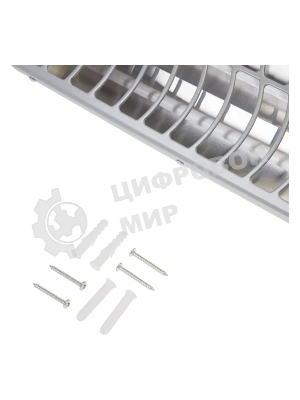 Обогреватель инфракрасный панельный Rexant серый, кварцевый, 1500 Вт, 20 м2, 3 режима обогрева