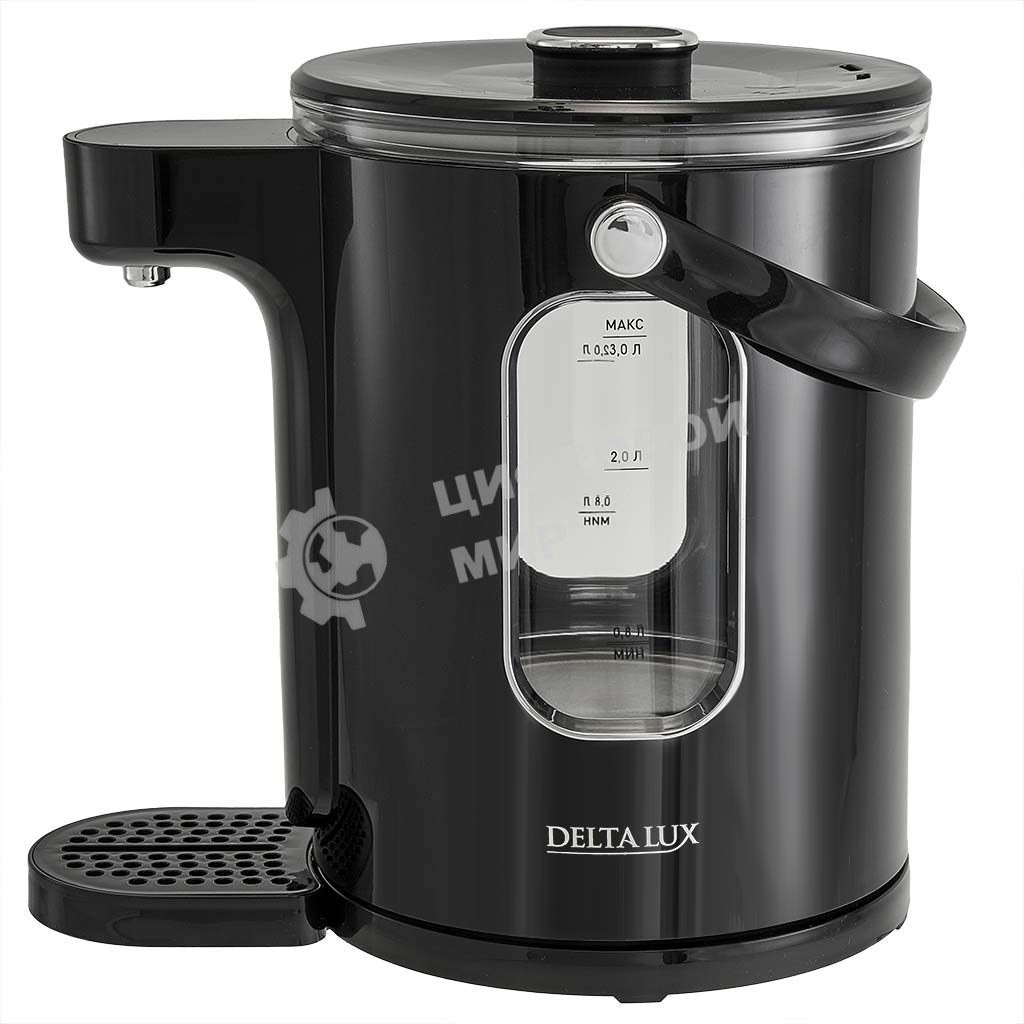 Чайник-термос DЕLTA LUX DE-1701 черный