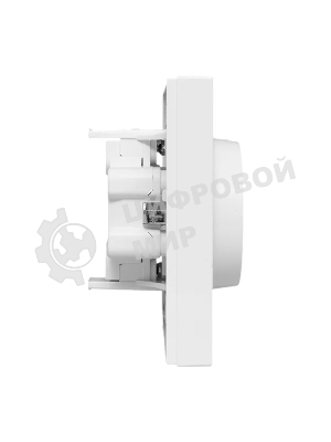 Розетка 2-м EKF UP1-SOW-210 СП Эпика 16А с заземл. без защ. шторок с рамкой механизм бел.