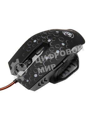 Мышь проводная Dialog Gan-Kata MGK-11U черный, 2400 dpi, USB, кнопки - 6